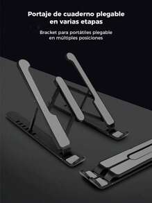 Soporte Plegable y Ajustable para Laptop,Tu Oficina Móvil en Cualquier Lugar,Multifuncional. - Multicolor - Ver 1