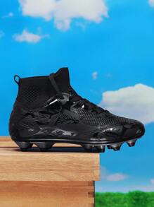 Zapatillas de entrenamiento deportivo para adolescentes con tacos largos para fútbol/fútbol sala, calzado atlético