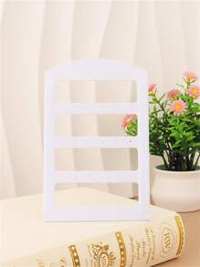 1/3/5 Pcs White/Black/Transparent Jewelry Storage Racks, Earring Storage Racks, Jewelry Display Racks, Suitable For Bedrooms,Display Stands Back To School