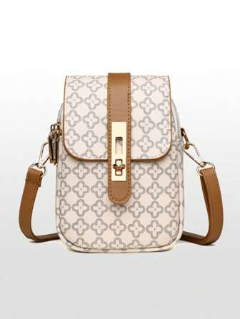 Women Purse Clutch Wallet Large Capacity Retro Small Bag, Coin/Key Holder, Letter Fashion Crossbody Bag, Elegant Casual Shoulder Bag, Middle-Aged Women Wallet Purse, Fashion Versatile Small Handbag, Casual Tote PU Leather Bag