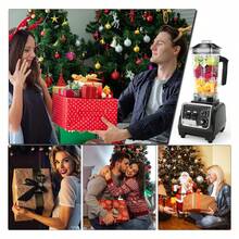 Professional Blender, Blenders For Kitchen Max 2200W High Power Home And Blender With Timer, Heavy Duty Ice Blender 68 OZ Smoothie Maker For Crushing Ice, Frozen Fruit, Fish, Ect - Nhiều màu - Xem 6