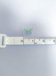 1pc Butterfly & Color Changing Laser Holographic Sticker High-End Embossed Diy Notebook Sticker