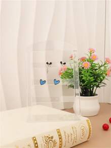 1/3/5 Pcs White/Black/Transparent Jewelry Storage Racks, Earring Storage Racks, Jewelry Display Racks, Suitable For Bedrooms,Display Stands Back To School