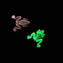 Skmially 5pcs Bionic Frog Lure, Artificial Soft Bait With Sharp Hook, Sea Fishing Tackle - Grey - View 5