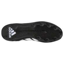 Adidas AdiZero Impact.2 American Football Cleats - Black/White/Black - View 4