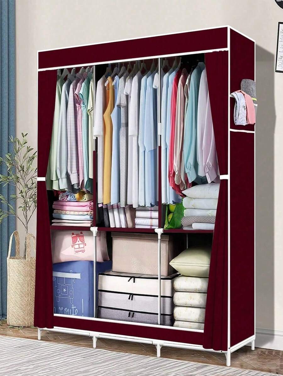 Portable Closets - Burgundy - View 1