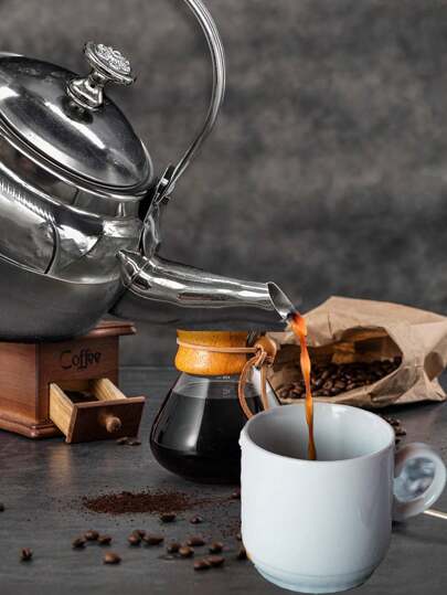 TETERA ACERO INOXIDABLE, ESTILO ASIATICO