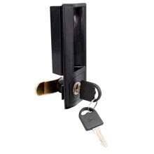 Cerradura Locker Manija Con Llave Cyberlock Tablero MC09 - Negro - Ver 2