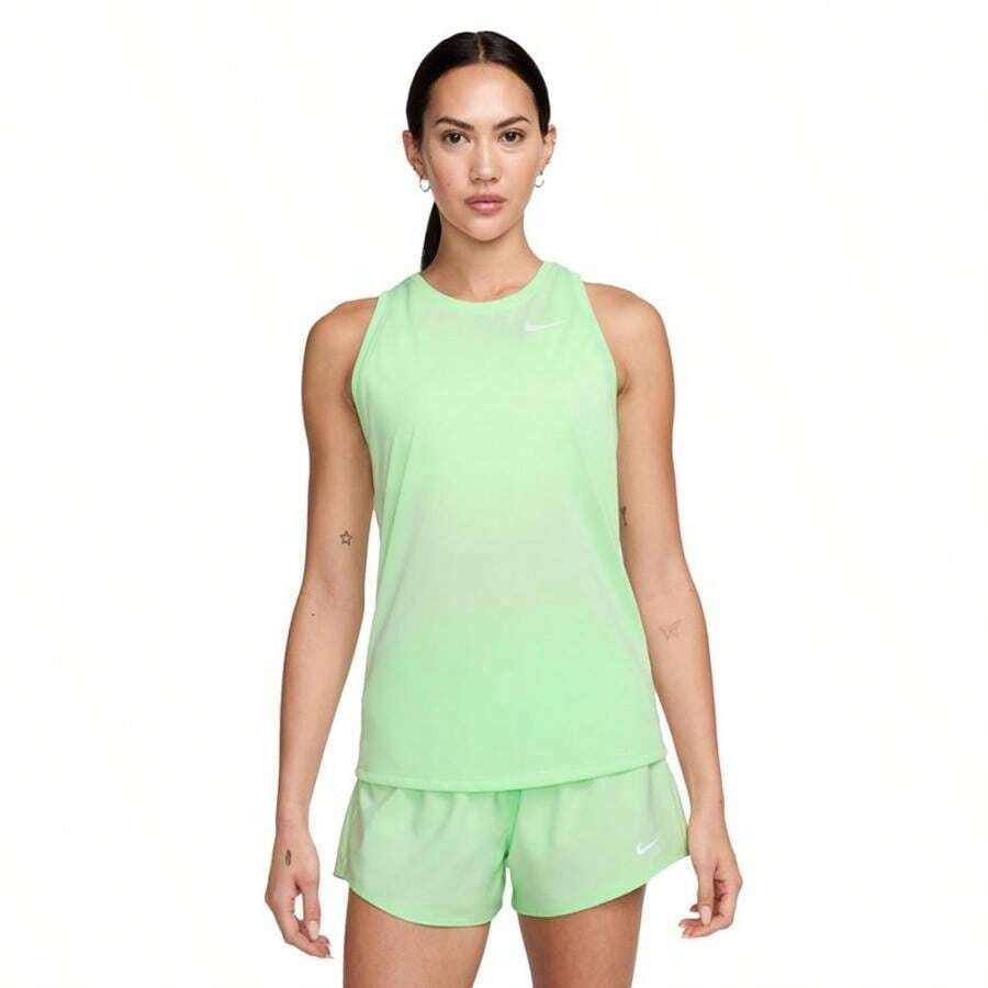 Nike Camisetas & Tops de Tirantes de Mujer - Verde vapor/blanco - Ver 1