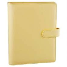 A5 Leather Notebook Loose-Leaf Binder, 6 Ring Memo Pad Cover For A5 Refill Paper, Personal Planner Cover With Magnetic Buckle Closure (Inner Pages Not Included) Back To School - Multicolor - View 6