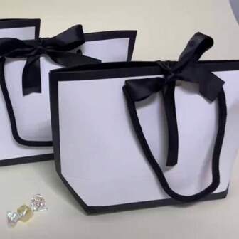 2入組聚會手提袋 - 適用於生日、聚會和假期 - 成人便攜式禮品包裝袋