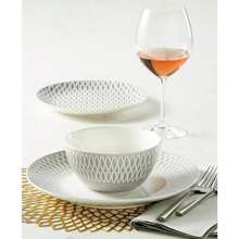 Kate Spade Malmo 20 Piece Flatware Set, Service For 4 - STAINLESS - View 7