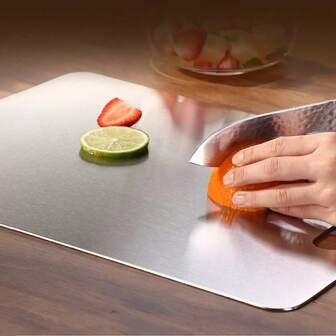 Stainless Steel Cutting Board, Anti-Mold, Rust-Resistant, Suitable For Dorms, Homes, Hospitals, Mother's Day & Father's Day Gifts