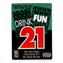 Deluxe 'Drink Fun 21': The Ultimate Mystery Drinking Card Game For Adults – Perfect For Entertaining Game Nights,Adult Party Games Suitable For Halloween/Christmas/Thanksgiving