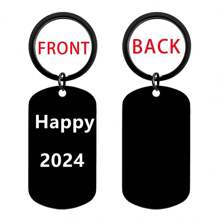 Fashion Keychains For Men Women Custom Lettering Keychains Engrave Date Name Logo Keyring Gift For Boyfriend Personalized