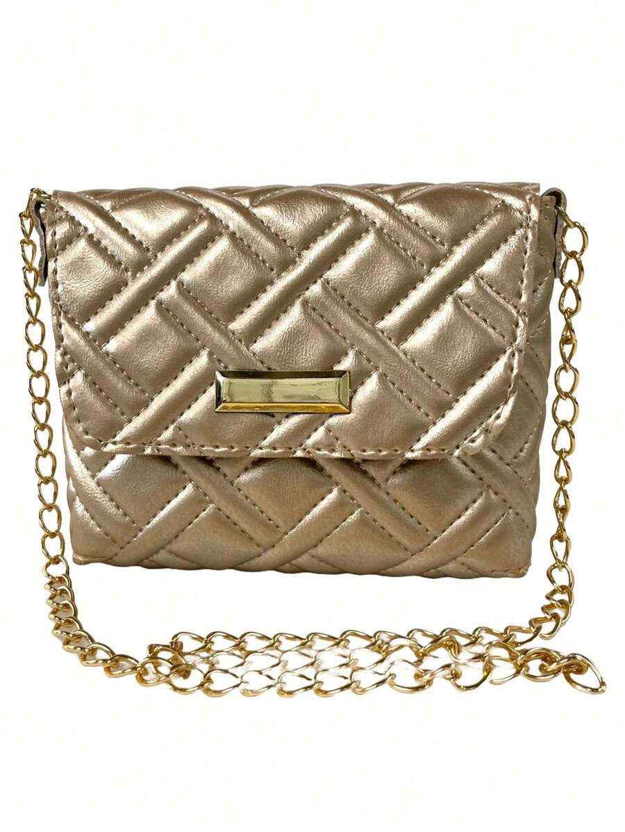 Women Clutches - Gold - View 1