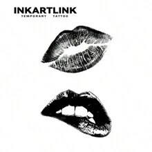 INKARTLINK INKARTLINK Revolutionary Technology Tattoo, Semi-Permanent Tattoo, Lip Print, Dynamic Temporary Tattoo, Fake Tattoo, Waterproof, Real Tattoo Look, Plant-Based, Wire Tattoo, Poke Tattoo