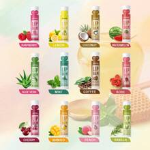 48pcs/Box Gift Set - 12 Flavors Lip Balm Set (5g Each) For Deep Moisturizing, Long-Lasting Hydration And Lip Color Enhancement. Suitable As Gift For Colleagues, Women And Party Favors.