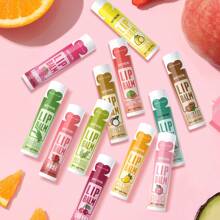 48pcs/Box Gift Set - 12 Flavors Lip Balm Set (5g Each) For Deep Moisturizing, Long-Lasting Hydration And Lip Color Enhancement. Suitable As Gift For Colleagues, Women And Party Favors.