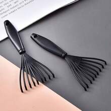 1 Peça Ferramenta de Limpeza de Escova de Cabelo, Limpador de Pente em Forma de Ancinho, Escova Removedora de Sujeira do Cabelo, Cozinha, Banheiro, Casa, Fornecedores de Artigos Domésticos