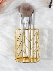 1 Stück Stiftehalter Metall Cut Out , Make-up Lager