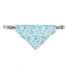 Supet 1 Peça toalha de saliva para animais de estimação, babador em forma de boca de cachorrinho ou bandana triangular para gatos e cães adequados para animais de estimação de pequeno e médio porte.