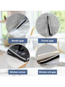 6 piezas Cepillos de limpieza para ranuras, herramienta de limpieza multifuncional para rendijas, cepillos para rincones muertos para baño, cocina, azulejos, ventanas y ranuras de puertas