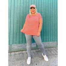 Plus Size Leggings - 彩色 - 查看 4