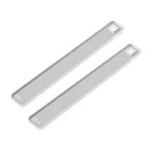 2pcs 2/3/4/5/6mm Polymer Clay Thickness Acrylic Roller Guide With Depth Adjusted Pottery Tool