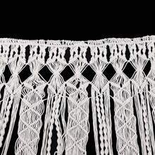 HOHOBLA LOYALHEARTDY-BTG Macrame Wall Hanging Wall Tapestry Large Bohemian Wall Hanging Door Window Curtains Handwoven Boho Wall Decoration For Wedding Christmas  Backdrop Bedroom Living Room, 35" W X 71" L[Best Gift For Family&Friends] - Màu be - Xem 8