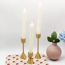 Festival Romantic Candlestick, Metal Iron Vintage Decoration, Brass Candle Holder Stand, Wedding Candlestick Base,Room Decor,Gifts Birthday Graduation