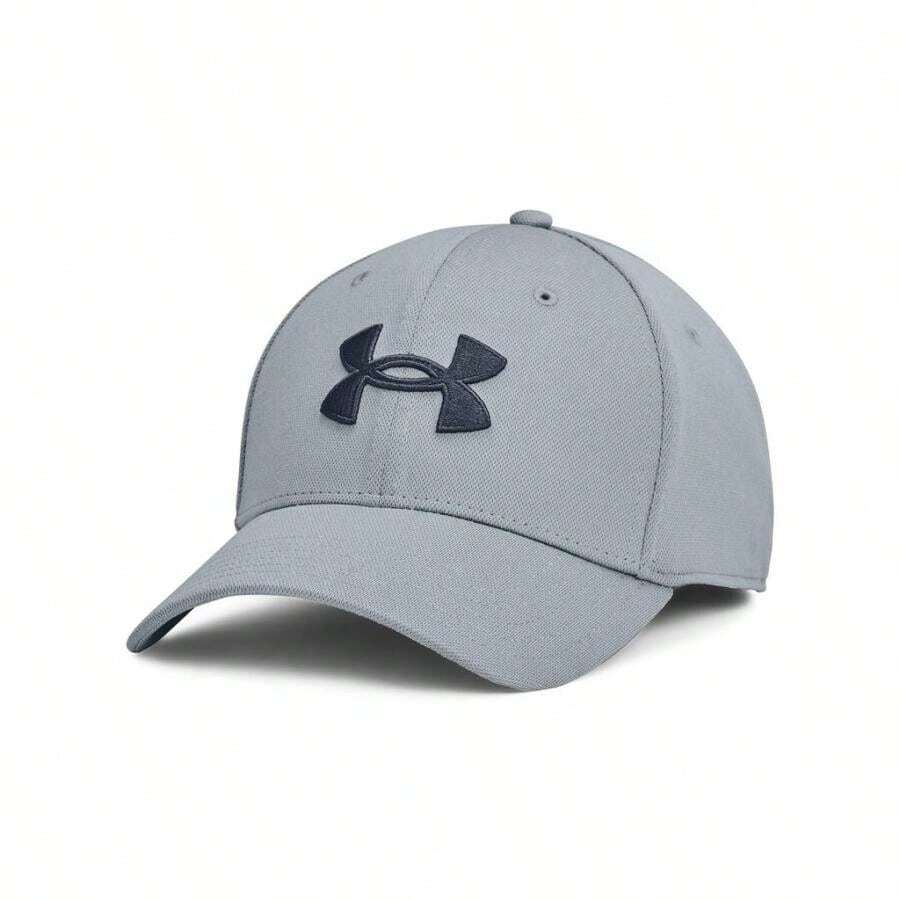 Under Armour Mũ rực rỡ - Xanh hải cảng/Xám mưa như trút nước - Xem 1