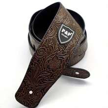 2.5 Inch Dây Đeo Đàn Guitar Chính Hãng Giả Da Có Thể Điều Chỉnh Mềm Mại Thêu Dây Cho Bass Cổ Điển Âm Nhạc Sở Thích Phụ Kiện Guitar - Nhiều màu - Xem 14