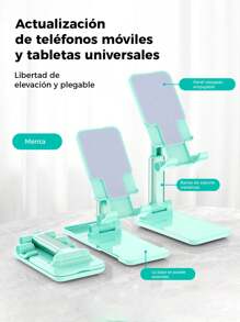 Soporte Plegable Giratorio Multifuncional ,Versatilidad y Estabilidad para Tu Teléfono, Diseño de Varios Colores y Compacto, Altamente Resistente. - Multicolor - Ver 9