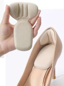 2pairs Heel Grips Liner Cushions Inserts For Loose Shoes, Heel Pads Snugs For Shoe Too Big Men Women, Filler Improved Shoe Fit And Comfort, Prevent Heel Slip And Blister
