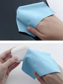 Portable Headphone Jack Cleaning Pen, Brush, And Dust-Free Cloth Set, Multi-Functional Soft Brush Velour Sponge Cleaning Brush For Headphones, Earplugs, Mobile Phones, Digital Devices, Computer Keyboards Cleaner