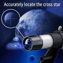 強力單筒夜視望遠鏡，可變焦高清天文望遠鏡，可攜式，適用於日夜，激發家人和朋友對天文學的興趣