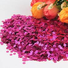 Paillettes Sequin 3mm Silver Base Mix AB Colors Flat Round PVC Loose Sequins Sewing Craft For Wedding Decoration Garments DIY Accessory 20g