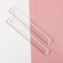 2pcs 2/3/4/5/6mm Polymer Clay Thickness Acrylic Roller Guide With Depth Adjusted Pottery Tool