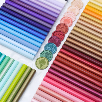 10 st/påse limpistol förseglingsvaxpinnar för vaxsigillstämpel, perfekt för bröllopsinbjudningar, kortkuvert, snigelpost, vinpaket, julklappsidéer tillbaka till skolan