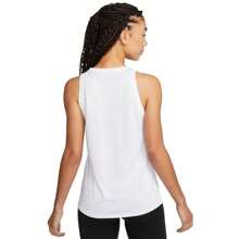 Nike Women's Dri-FIT Training Tank Top - White/Black - View 3