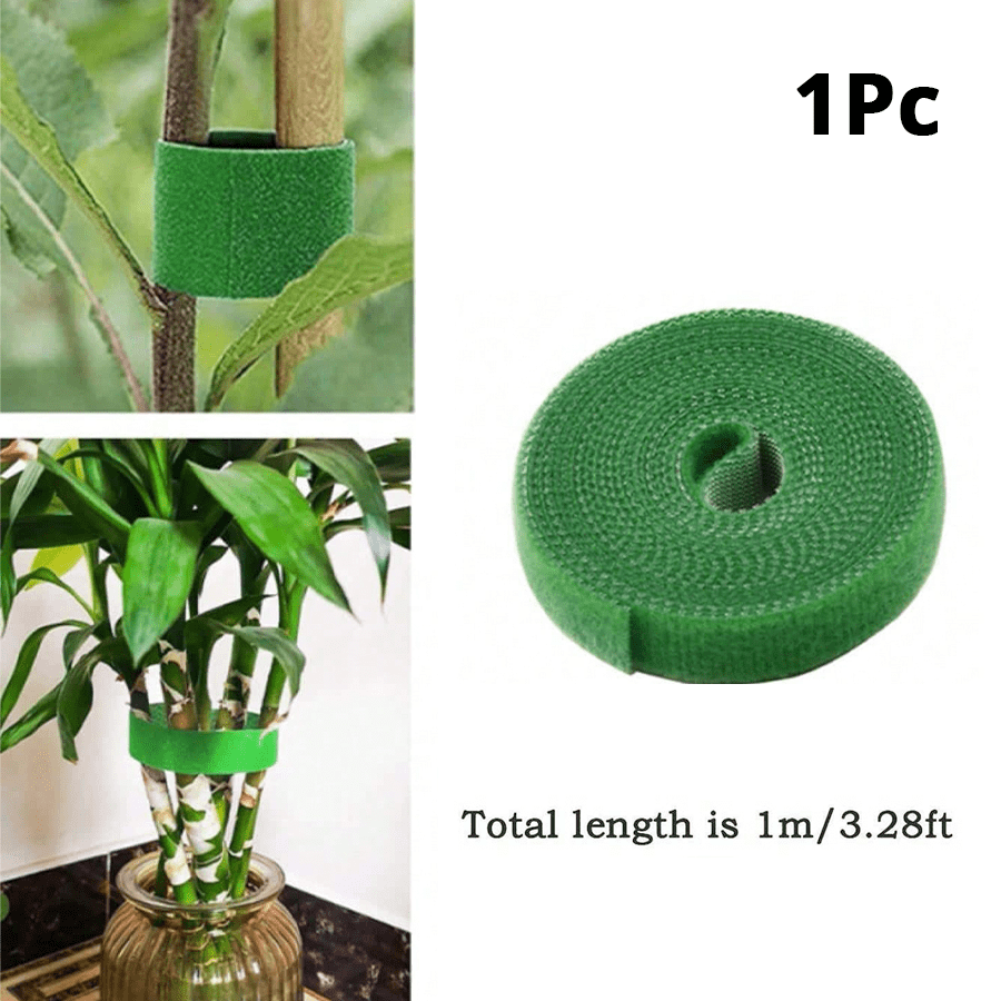 3.28ft/Roll Small Garden Hook-And-Loop, Plant Hook-And-Loop Tape Binding Plant Fixed Tree Branch Tape, Tree Branch Tie Belt, Garden Flower Plants Supplies, Garden Balcony Gardening Beauty Planting Supplies, Planters & Container Accessories,Garden Tools, Gardening Tools For Garden