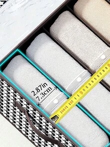 1入組無紡布衣櫥整理收納袋，透明蓋片衣櫥衣服收納盒，輕巧防塵布料衣物收納袋防潮整理衣物收納袋，衣櫃收納拉鍊便攜式組合多功能家居收納和整理臥室衣物收納袋帶手柄的臥室成人和兒童學校教師收納袋 - 黑與白 - 查看 5