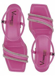 Vitrine shoes Women Heeled Sandals - 淺粉色 - 查看 4