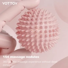 YOTTOY 1 Bóng Fascia Bóng Massage Thư Giãn Cơ Chân Bóng Vòm Chân Bóng Kích Thích Huyệt Yoga Chân Đế Vai Cổ Massage Đào Tạo - xanh xanh - Xem 6