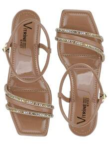 Vitrine shoes Women Heeled Sandals - 摩卡棕 - 查看 4