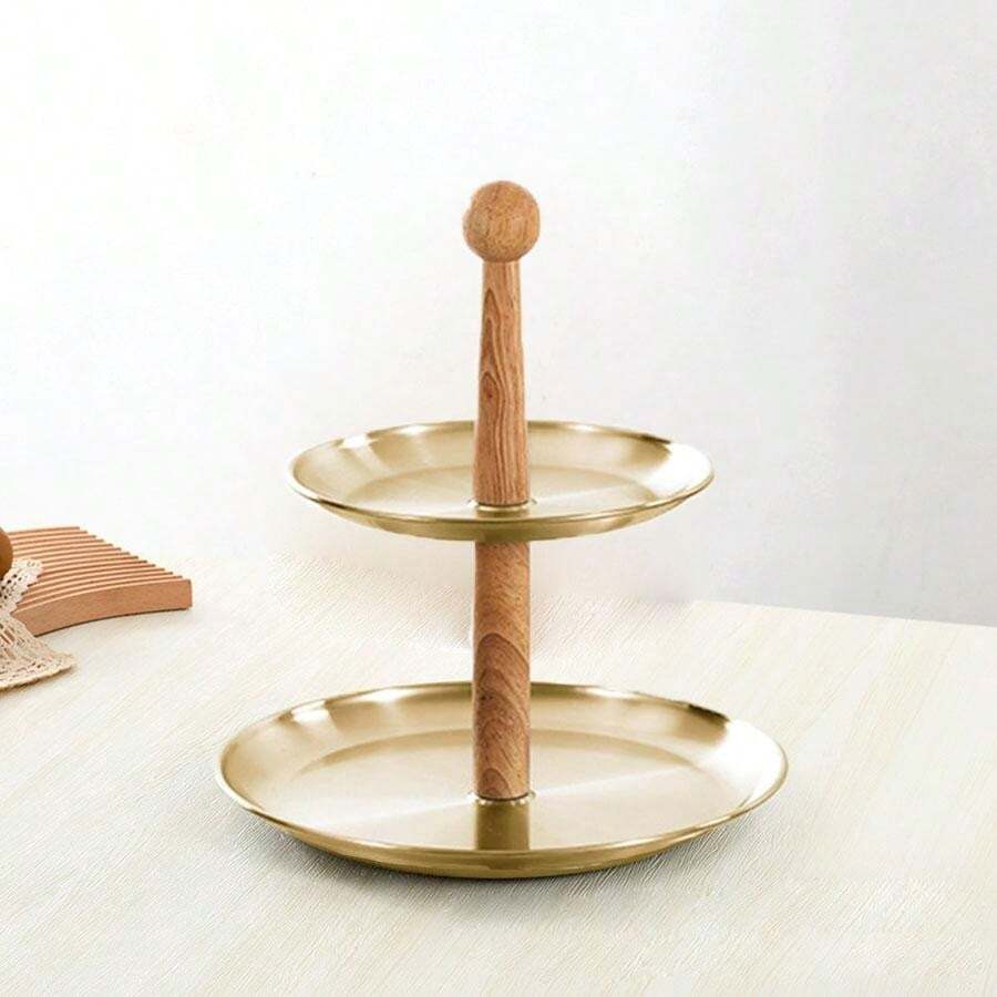 Stainless Steel Multi-Layer Cake Dessert Rack Fruit Tray Dessert ...