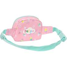 Peppa Pig “冰淇淋”儿童女孩腰包 - 官方授权腰包 - 紧凑设计 - 适合日常使用 - 耐用材质 - 可调节腰带 - 彩色 - 查看 3
