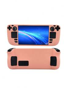 1入組遊戲機矽膠保護套，防滑、防塵、防汗、防刮，增強遊戲體驗，適用於Steam Deck - 紅色 - 查看 7