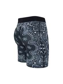 CMENIN 4入組男士印花長靴褲 - 彩色 - 查看 4